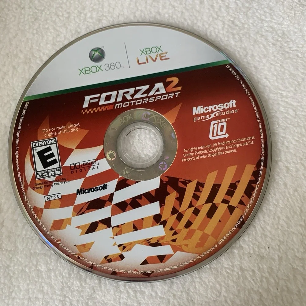 Marvel Ultimate Alliance Xbox 360 CIB & Forza Motorsport 2 Complete w/ Manual